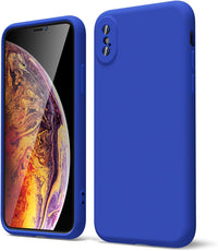 Silicone Case for Apple iPhone X - Blue
