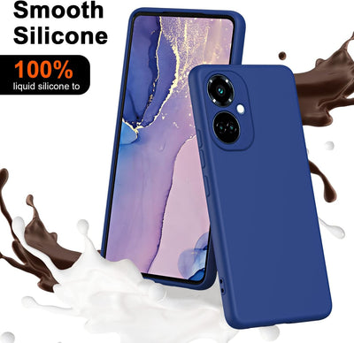 Silicone Case for Infinix Hot 50i - Blue