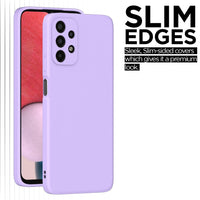 Silicone Case for Samsung Galaxy A23 - Purple