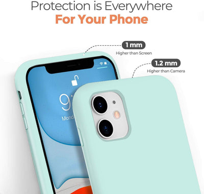 Silicone Case for Apple iPhone 12 - Green
