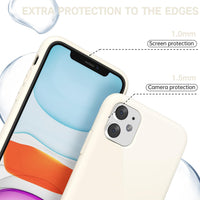 Silicone Case for Apple iPhone 12 - Peach