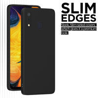 Silicone Case for Samsung Galaxy A20 - Black