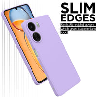 Silicone Case for Xiaomi Redmi 13C - Purple