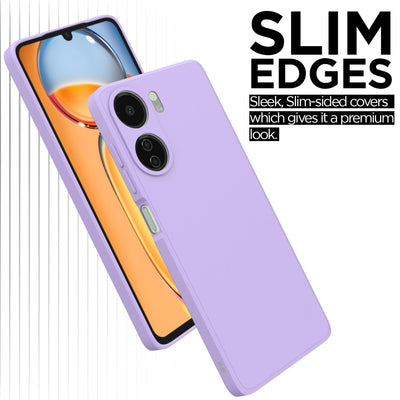 Silicone Case for Xiaomi Redmi 13C - Purple