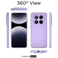 Silicone Case for Xiaomi Redmi Note 14 Pro Plus - Purple