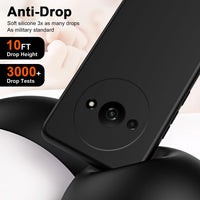 Silicone Case for Xiaomi Redmi A3 - Black