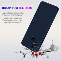 Silicone Case for Xiaomi Redmi 10C - Blue