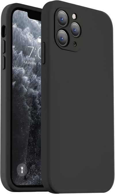 Silicone Case for Apple iPhone 12 Pro - Black