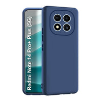 Silicone Case for Xiaomi Redmi Note 14 Pro Plus - Blue