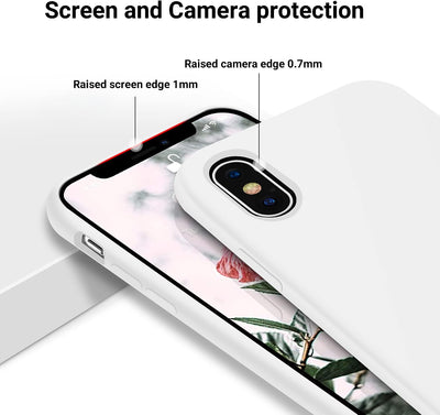 Silicone Case for Apple iPhone X - White