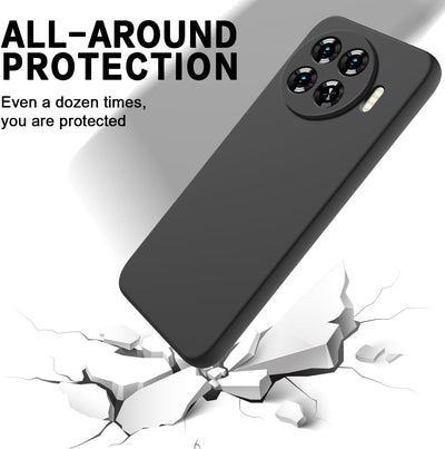 Silicone Case for Infinix Note 50 Pro - Black