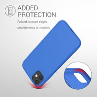 Silicone Case for Apple iPhone 12 - Blue
