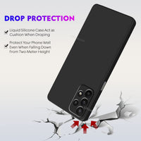 Silicone Case for Samsung Galaxy A33 - Black