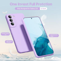 Silicone Case for Samsung Galaxy S22 - Purple