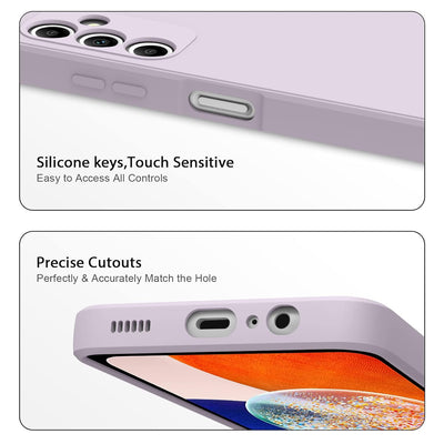 Silicone Case for Samsung Galaxy A36 - Purple