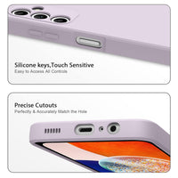 Silicone Case for Samsung Galaxy A25 - Purple