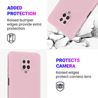 Silicone Case for Xiaomi Redmi Note 9 Pro - Pink