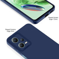 Silicone Case for Xiaomi Redmi Note 12 Pro 5G - Blue