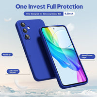 Silicone Case for Samsung Galaxy S25 - Blue