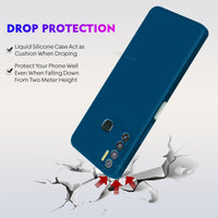 Silicone Case for Infinix Hot 9 - Burgundy
