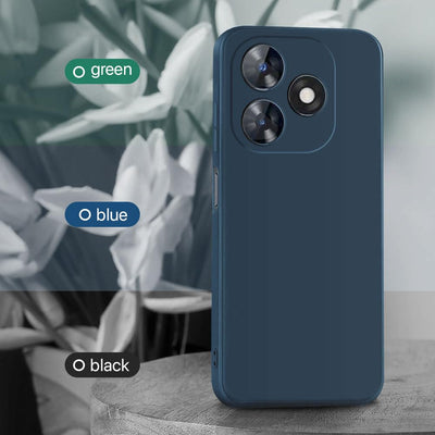 Silicone Case for Tecno Pop 10C - Blue