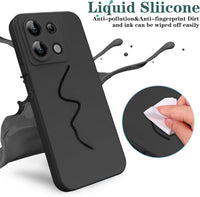 Silicone Case for Xiaomi Redmi Note 13 Pro - Black