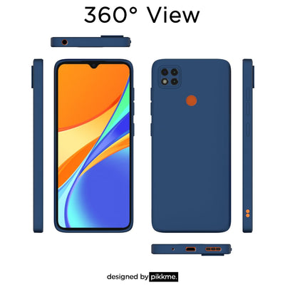 Silicone Case for Xiaomi Redmi 9C - Blue