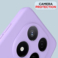 Silicone Case for Xiaomi Redmi Note 14 Pro Plus - Purple
