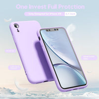 Silicone Case for Apple iPhone XR - Purple