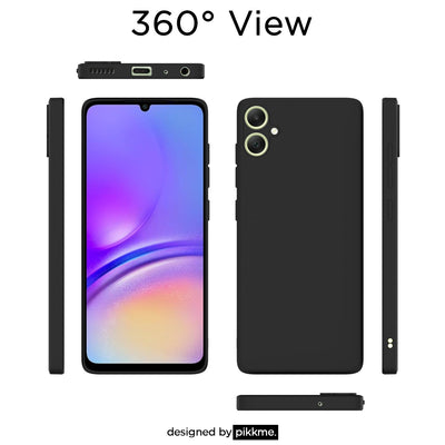 Silicone Case for Samsung Galaxy A05 - Black