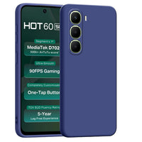 Silicone Case for Infinix Hot 60 Pro+ - Burgundy