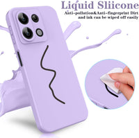 Silicone Case for Xiaomi Redmi Note 13 - Purple