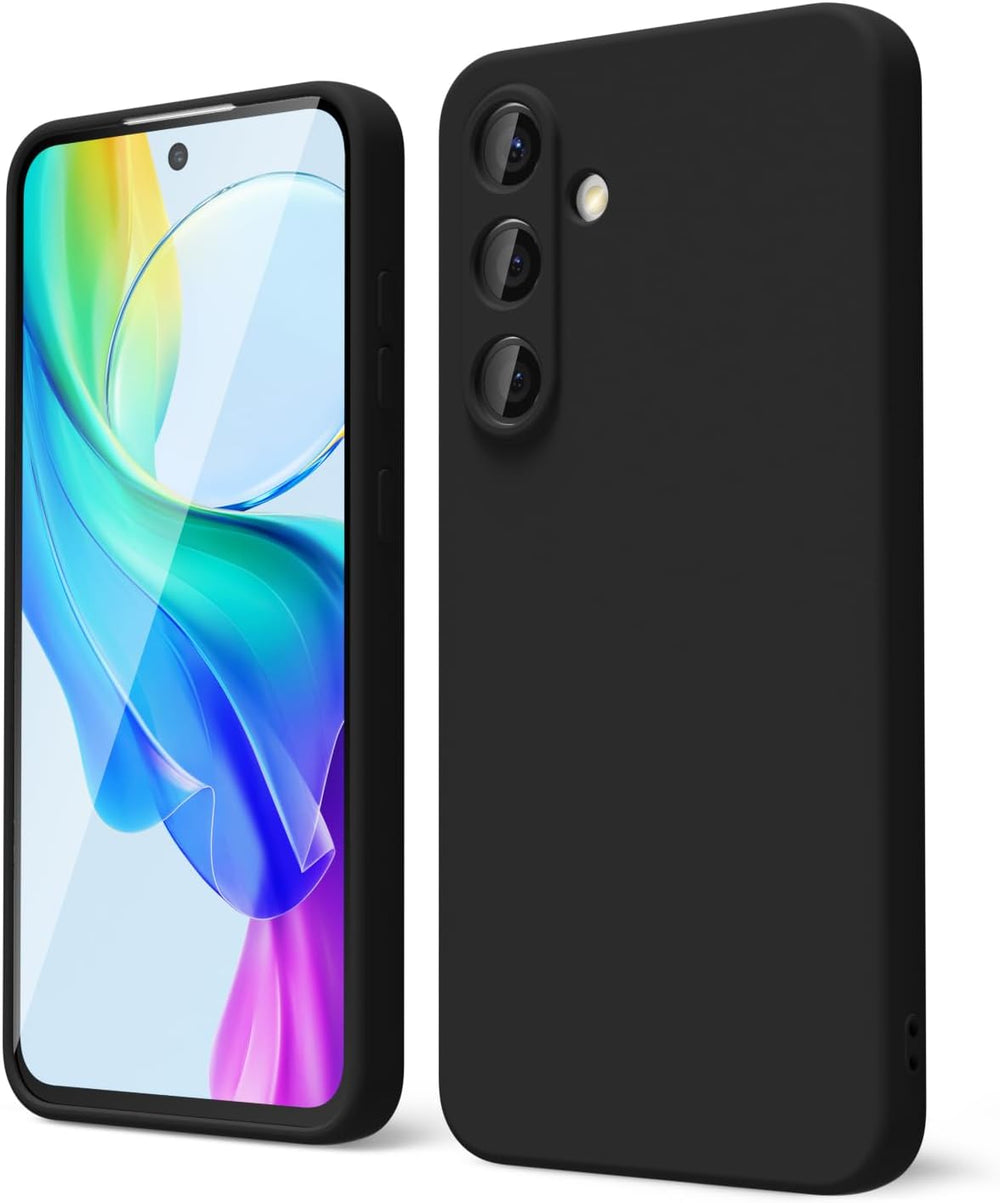 Silicone Case for Samsung Galaxy S25 Plus - Black