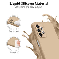 Silicone Case for Samsung Galaxy A23 - Beige