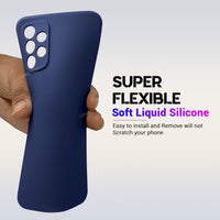 Silicone Case for Samsung Galaxy A33 - Blue