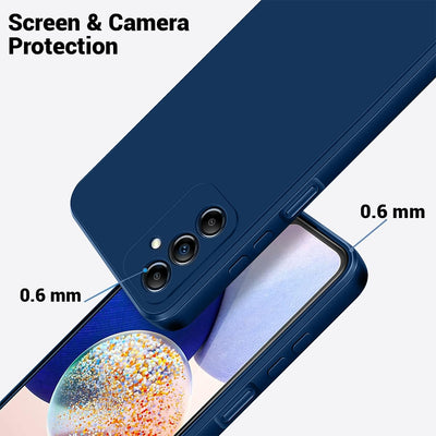 Silicone Case for Samsung Galaxy A25 - Blue