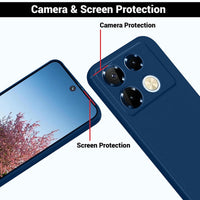 Silicone Case for Infinix Note 40 - Burgundy