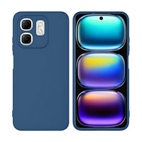 Silicone Case for Infinix Smart 9 - Burgundy