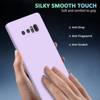 Silicone Case for Samsung Galaxy Note 8 - Purple