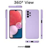 Silicone Case for Samsung Galaxy A23 - Purple