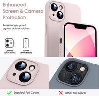 Silicone Case for Apple iPhone 13 - Beige