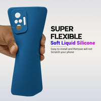 Silicone Case for Xiaomi Redmi Note 10 Pro - Blue