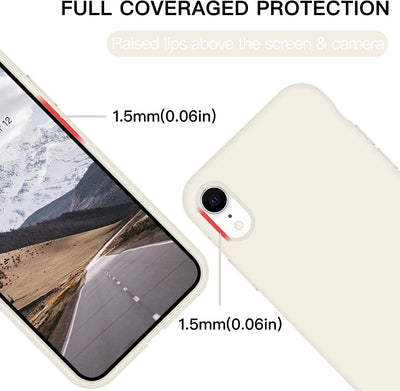 Silicone Case for Apple iPhone XR - White