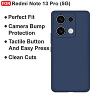 Silicone Case for Xiaomi Redmi Note 13 Pro+ 5G - Blue