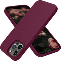 Silicone Case for Apple iPhone 12 Pro Max - Burgundy