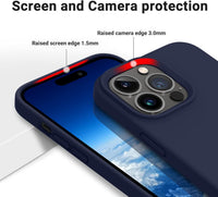 Silicone Case for Apple iPhone 13 Pro - Dark Blue