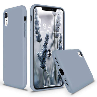 Silicone Case for Apple iPhone XR - Grey