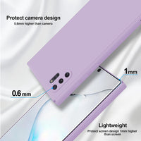 Silicone Case for Samsung Galaxy Note 10 Plus - Purple