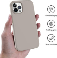 Silicone Case for Apple iPhone 16 Pro Max - Grey