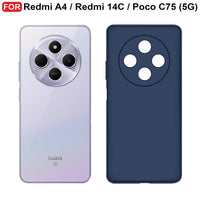 Silicone Case for Xiaomi Redmi 14C - Blue